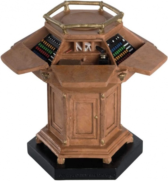 Doctor Who Tardis Console Model 4th Doctor Tom Baker Eaglemoss Boxed Model Issue #5 DAMAGED MODEL